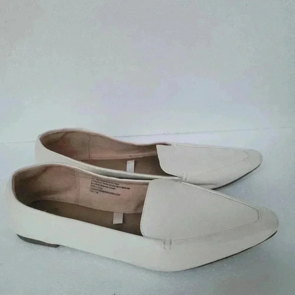 961 A New Day Size 8.5 Women's beige Nude Pointed Toe Ballet Flats - Picture 2 of 7